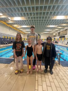Raiders Swim Team Dominates King and Queen Distance Challenge