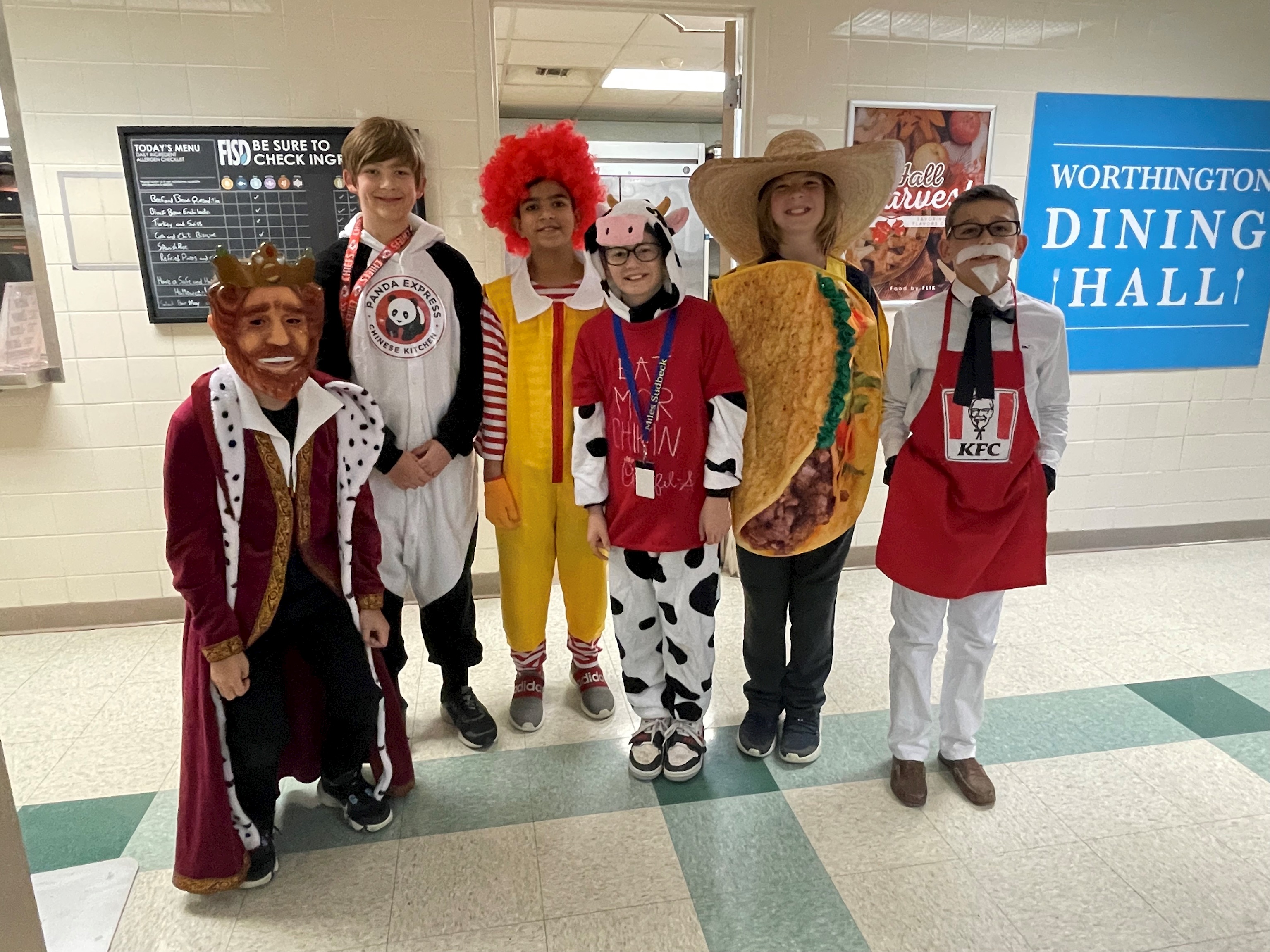 Middle School Halloween Costume Contest Winners