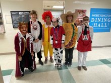 Middle School Halloween Costume Contest Winners