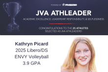 Picard, '25, Named JVA Athleader Picard, '25, Named JVA Athleader