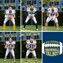 BT Football Players Named to All District Team