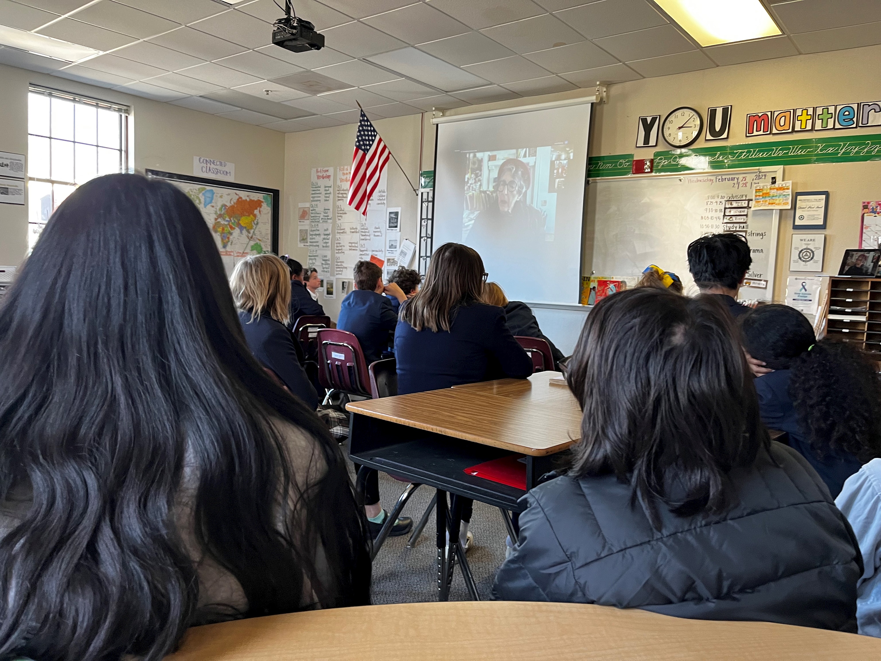 BT Welcomes Freedom Rider to Speak with Students