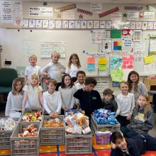 Second Grade Supports Community with Completely Kids Drive Second Grade Supports Community with Completely Kids Drive