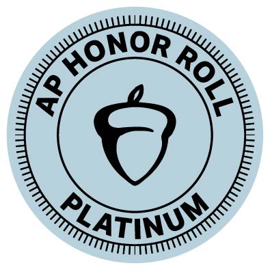 BT Earns Platinum in AP School Honor Roll